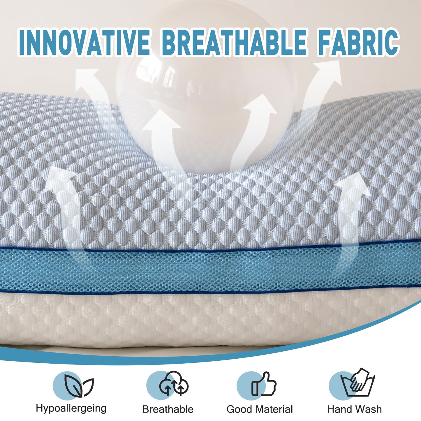 Bamboo Body Pillow for Adults