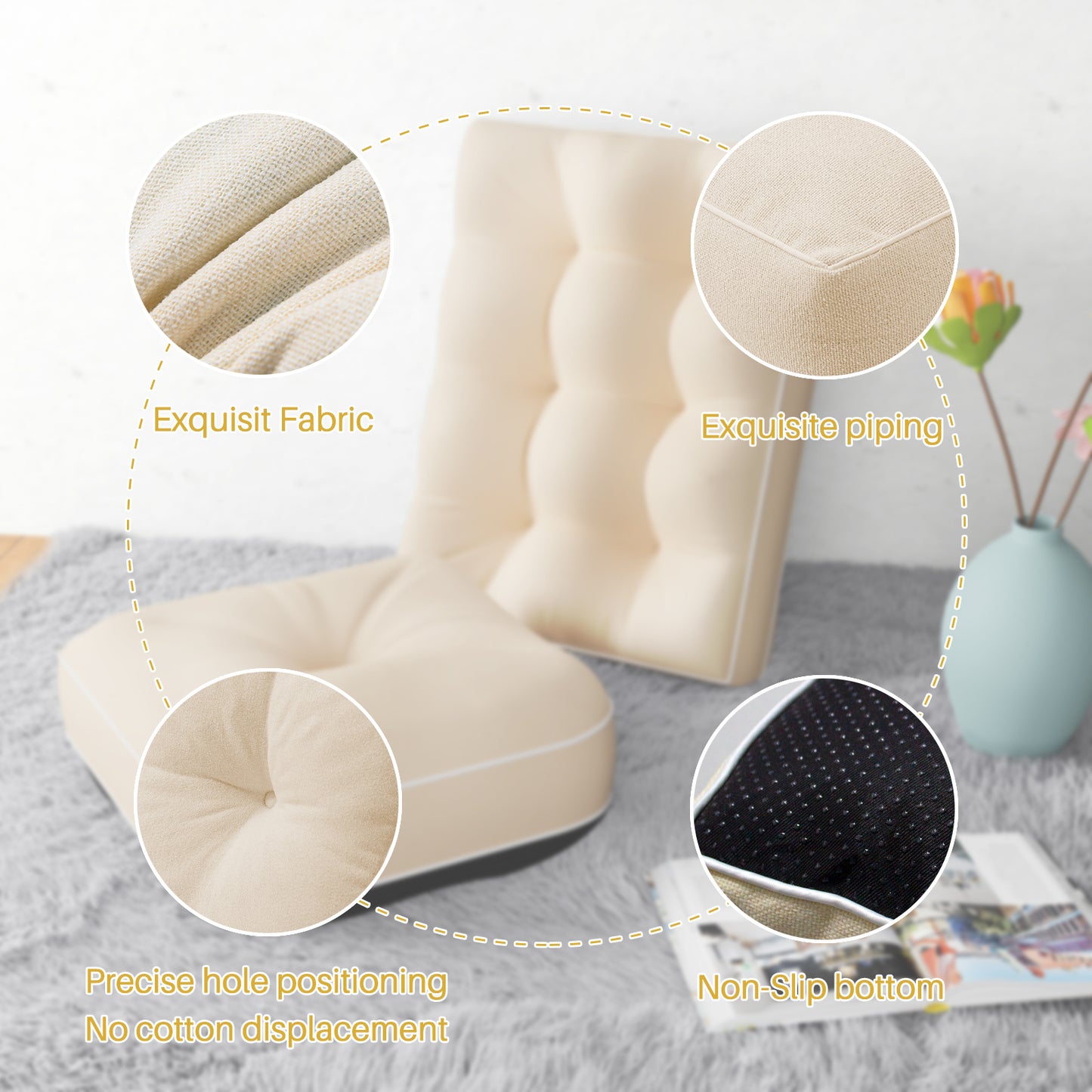 YZ HOME rocking chair cushion 17X17/17X22