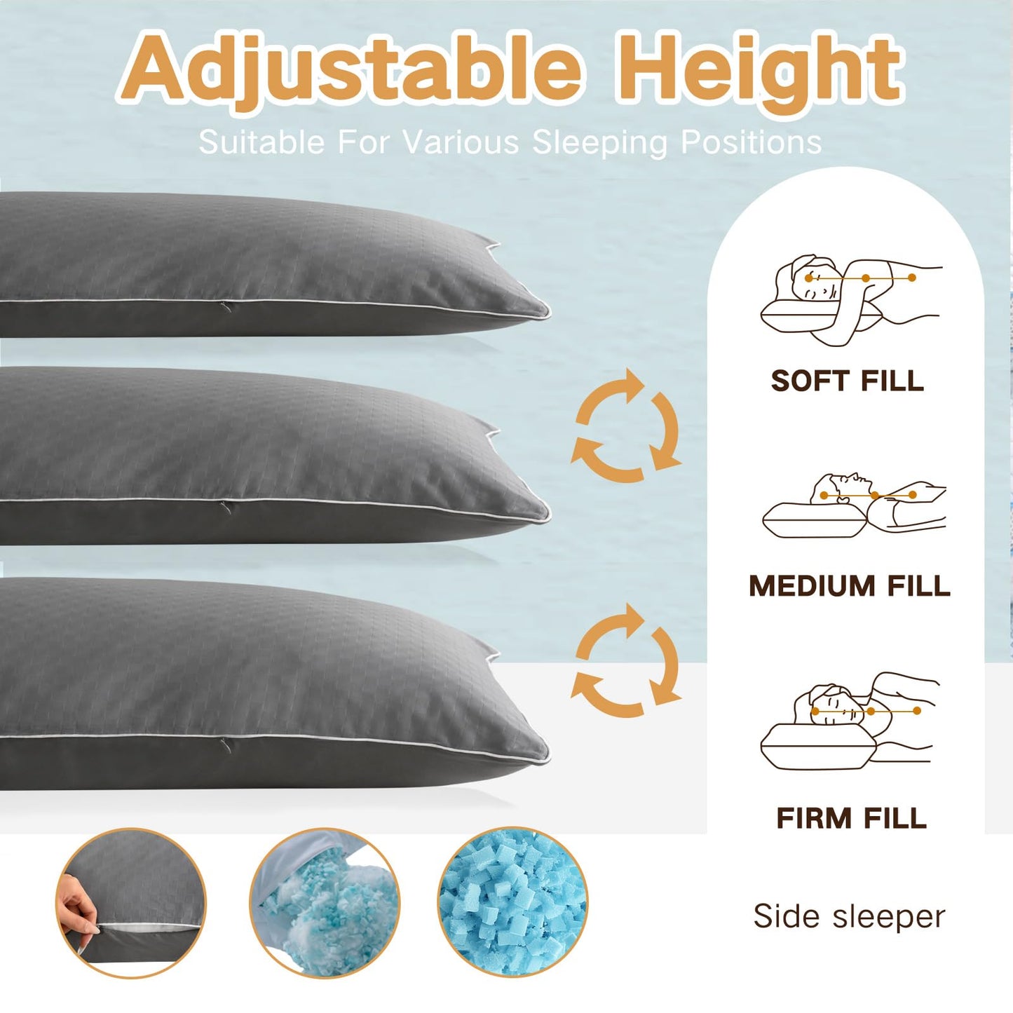 Cooling Body Pillow for Adult
