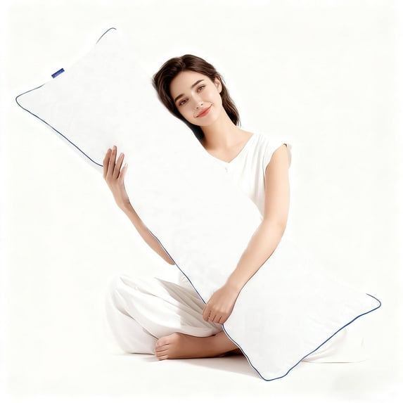 Galenzoov 20x54 Inch Memory Foam Body Pillow